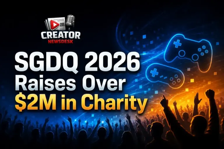 SGDQ 2026 Raises Over $2M in Charity