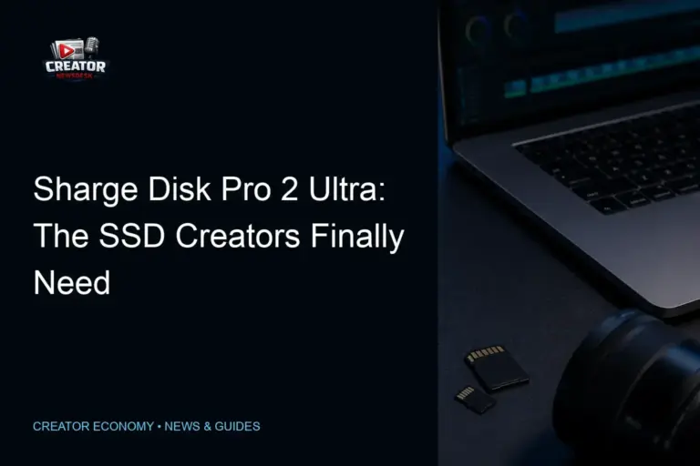 Sharge Disk Pro 2 Ultra: The SSD Creators Finally Need