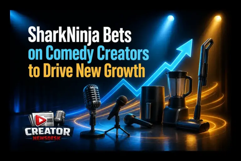 SharkNinja Bets on Comedy Creators to Drive New Growth