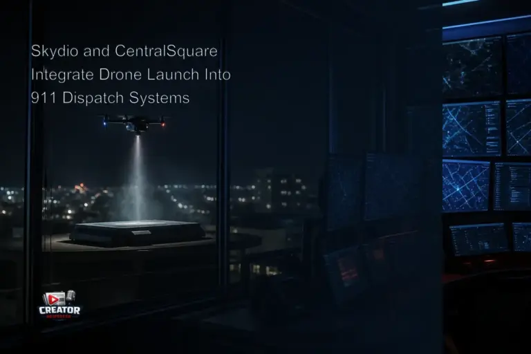 Skydio and CentralSquare Integrate Drone Launch Into 911 Dispatch Systems
