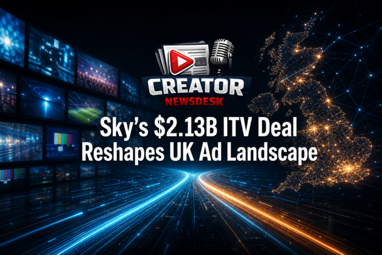 Sky’s $2.13B ITV Deal Reshapes UK Ad Landscape