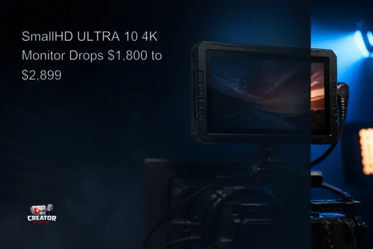 SmallHD ULTRA 10 4K Monitor Drops $1,800 to $2,899