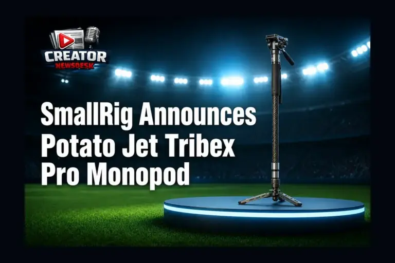 SmallRig Announces Potato Jet Tribex Pro Monopod