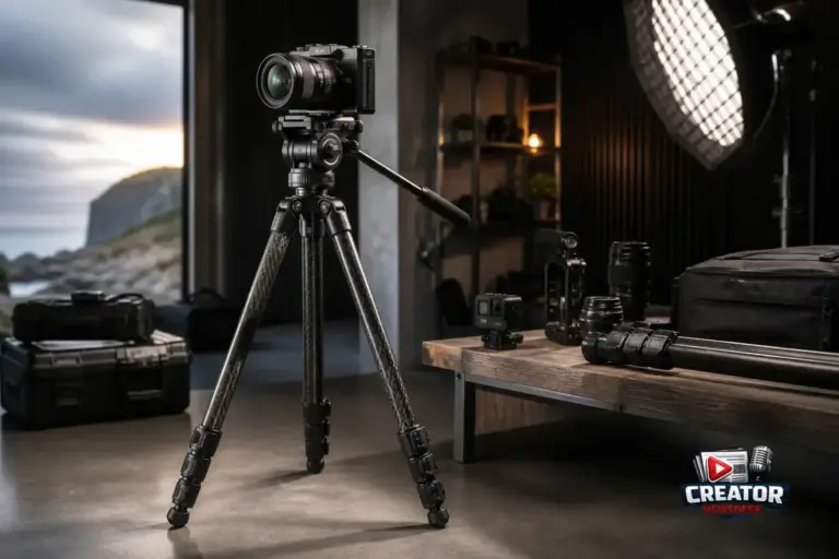 SmallRig CT-22 Carbon Fiber Tripod for Creators