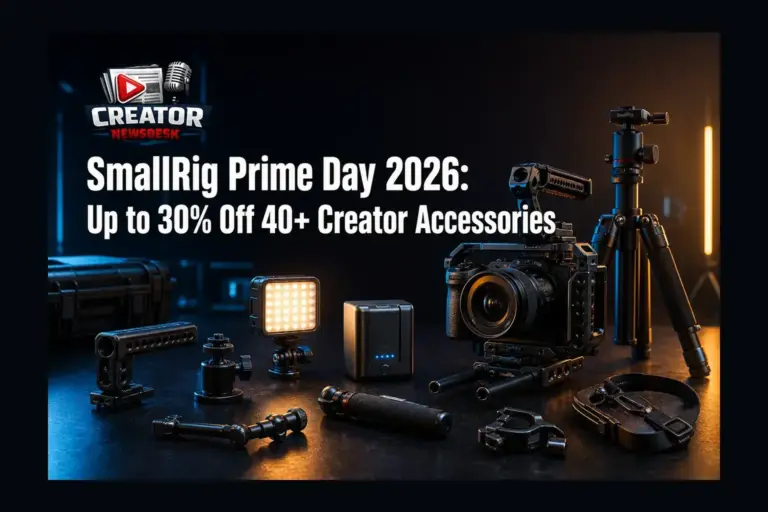 SmallRig Prime Day 2026: Up to 30% Off 40+ Creator Accessories