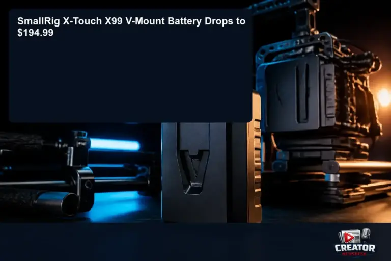 SmallRig X-Touch X99 V-Mount Battery Drops to $194.99