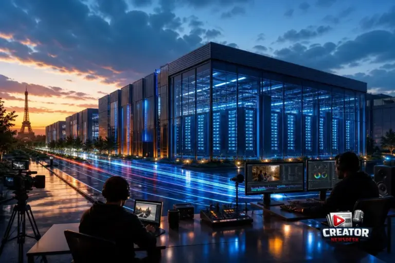 SoftBank Invests €75B in French Data Centers for Creators