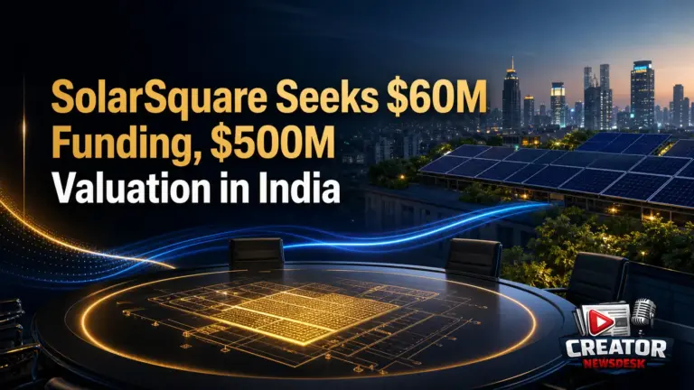 SolarSquare Seeks $60M Funding, $500M Valuation in India