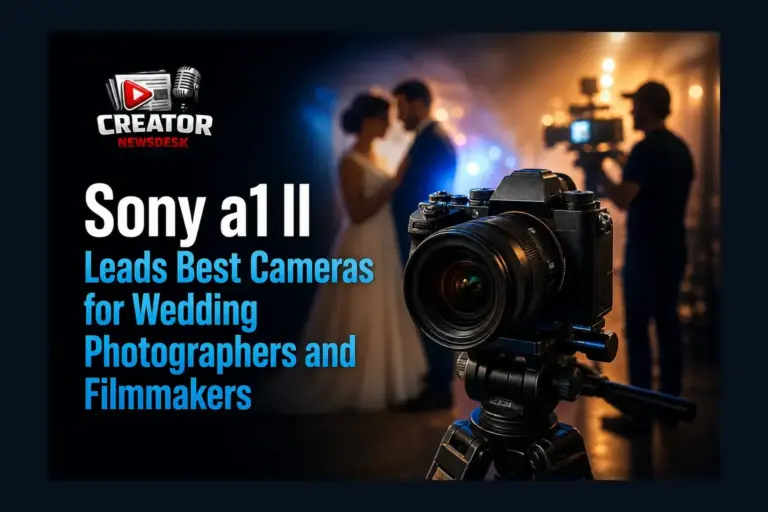 Sony a1 II Leads Best Cameras for Wedding Photographers and Filmmakers