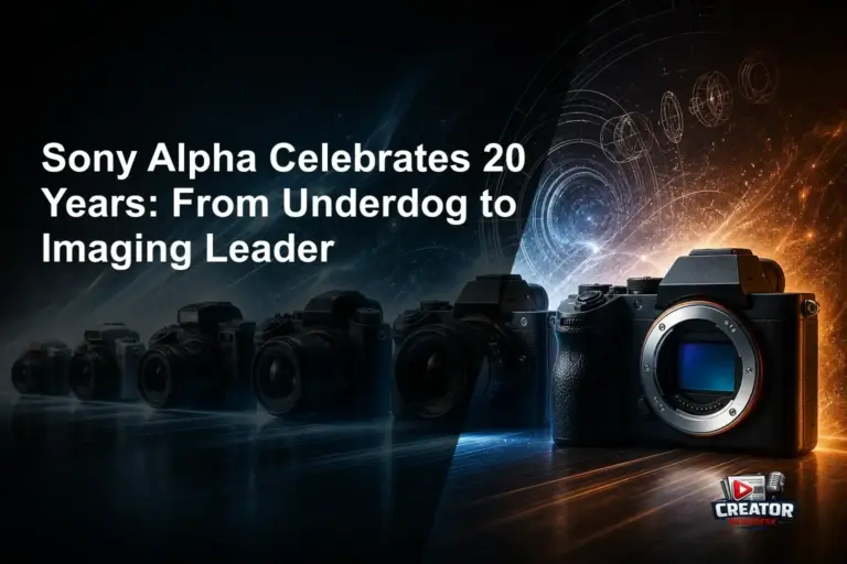 Sony Alpha Celebrates 20 Years: From Underdog to Imaging Leader