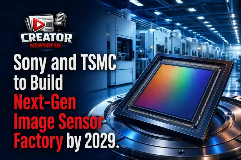 Sony and TSMC to Build Next-Gen Image Sensor Factory by 2029