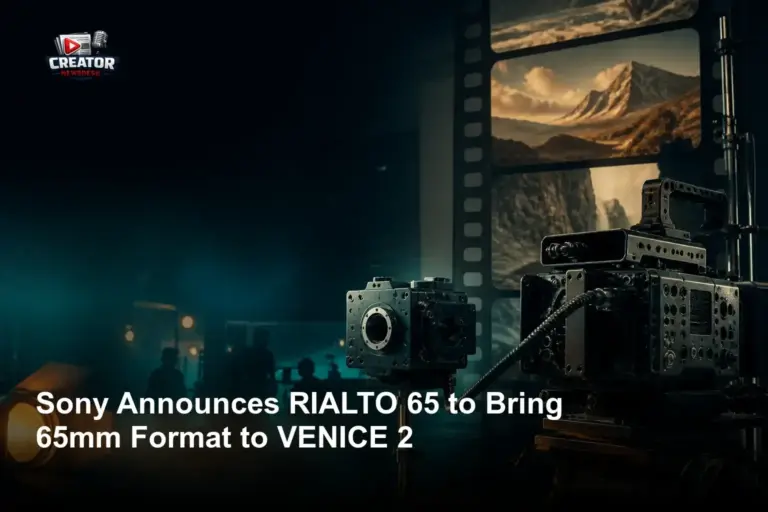 Sony Announces RIALTO 65 to Bring 65mm Format to VENICE 2
