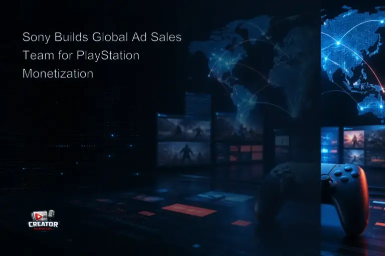 Sony Builds Global Ad Sales Team for PlayStation Monetization