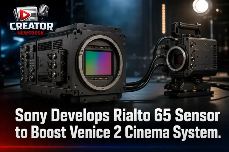 Sony Develops Rialto 65 Sensor to Boost Venice 2 Cinema System