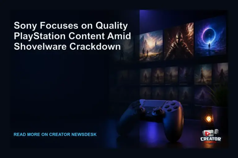 Sony Focuses on Quality PlayStation Content Amid Shovelware Crackdown