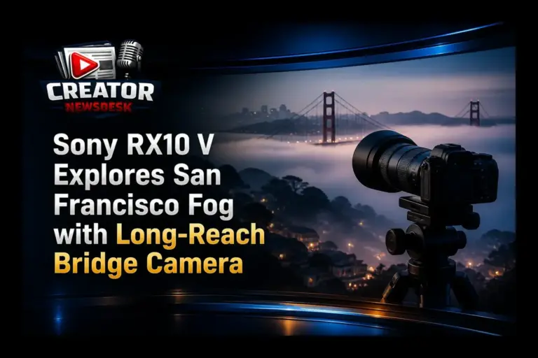Sony RX10 V Explores San Francisco Fog with Long-Reach Bridge Camera