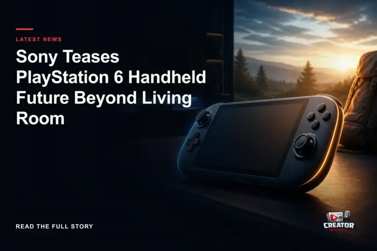 Sony Teases PlayStation 6 Handheld Future Beyond Living Room