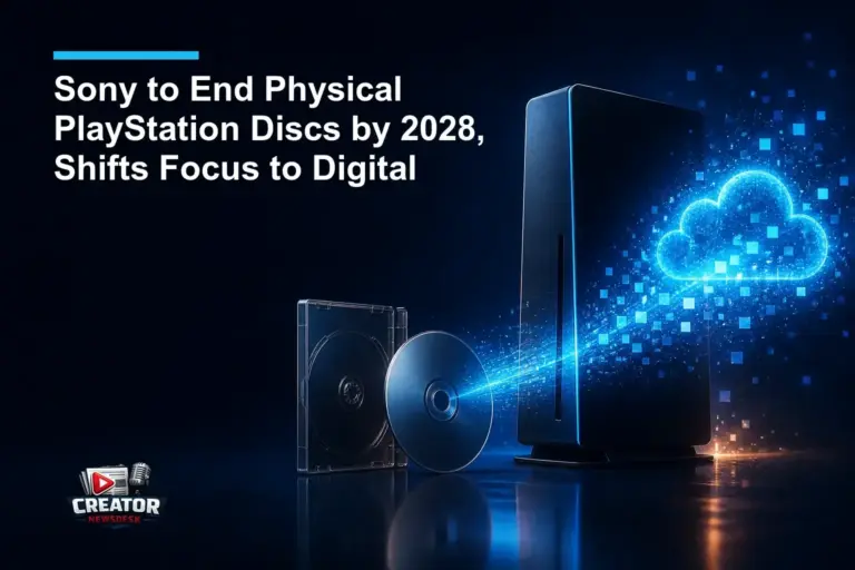 Sony to End Physical PlayStation Discs by 2028, Shifts Focus to Digital