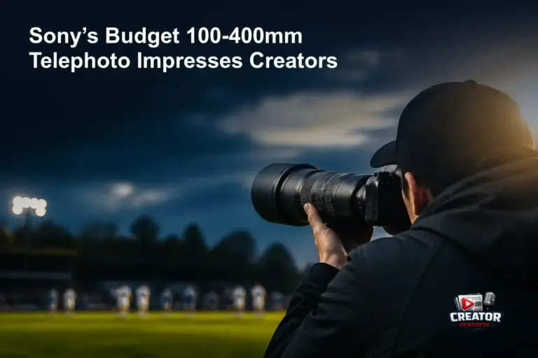 Sony’s Budget 100-400mm Telephoto Impresses Creators