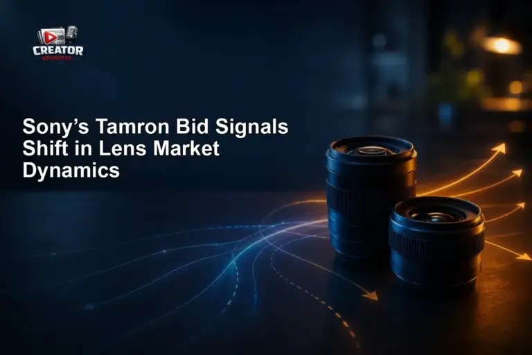 Sony’s Tamron Bid Signals Shift in Lens Market Dynamics