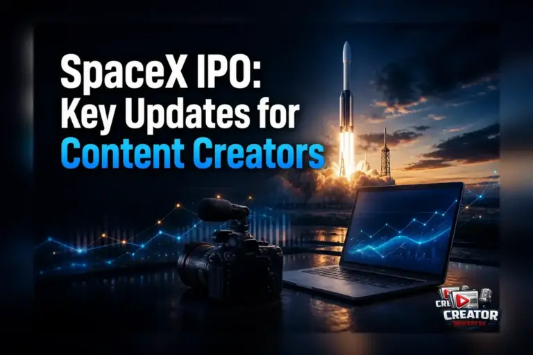 SpaceX IPO: Key Updates for Content Creators