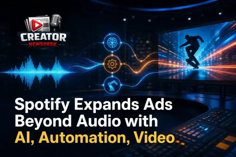 Spotify Expands Ads Beyond Audio with AI, Automation, Video