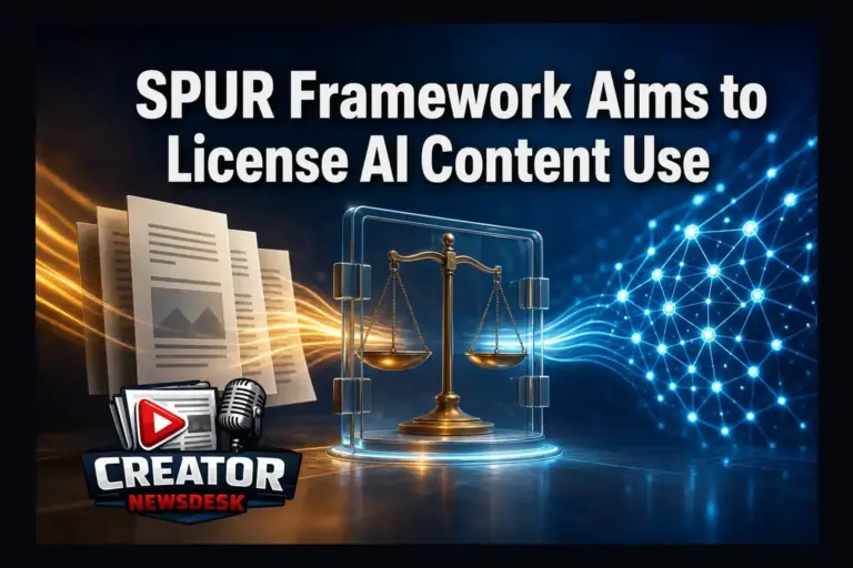 SPUR Framework Aims to License AI Content Use