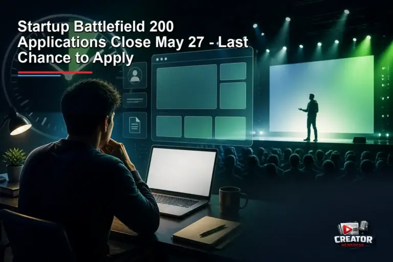 Startup Battlefield 200 Applications Close May 27 — Last Chance to Apply