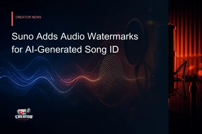 Suno Adds Audio Watermarks for AI‑Generated Song ID