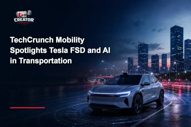 TechCrunch Mobility Spotlights Tesla FSD and AI in Transportation