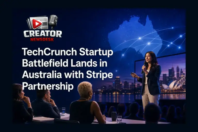 TechCrunch Startup Battlefield Lands in Australia with Stripe Partnership