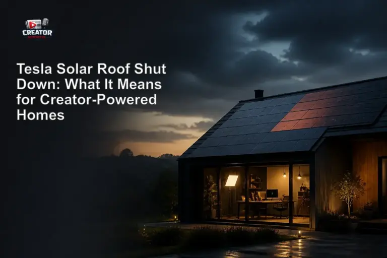 Tesla Solar Roof Shut Down: What It Means for Creator-Powered Homes