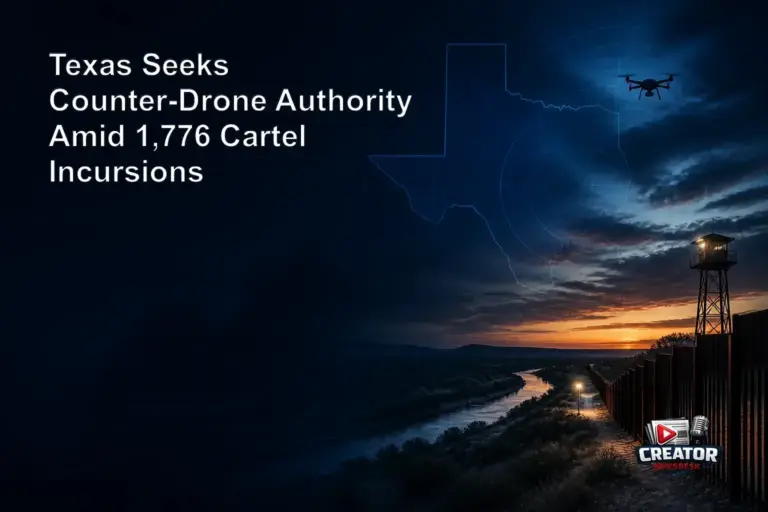 Texas Seeks Counter-Drone Authority Amid 1,776 Cartel Incursions