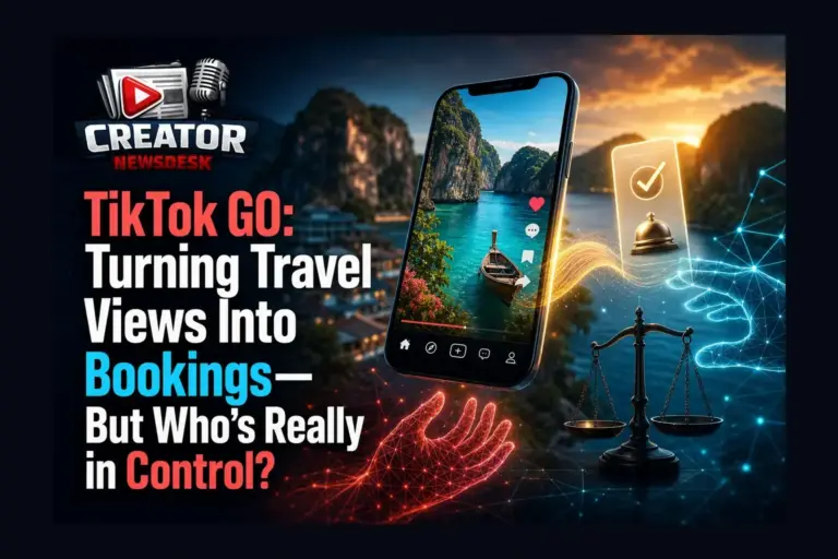 TikTok GO: Turning Travel Views Into Bookings—But Who’s Really in Control?