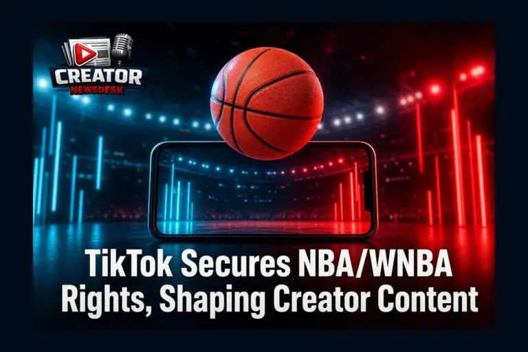 TikTok Secures NBA/WNBA Rights, Shaping Creator Content