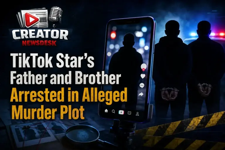 TikTok Star’s Father and Brother Arrested in Alleged Murder Plot