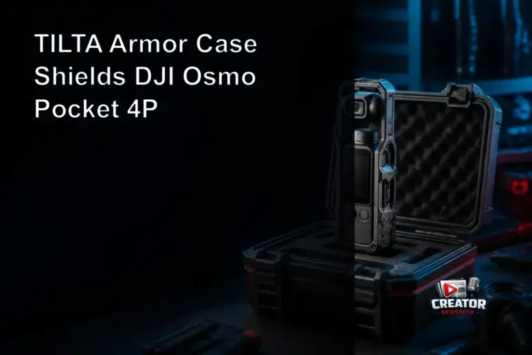TILTA Armor Case Shields DJI Osmo Pocket 4P