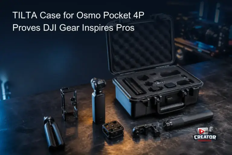 TILTA Case for Osmo Pocket 4P Proves DJI Gear Inspires Pros