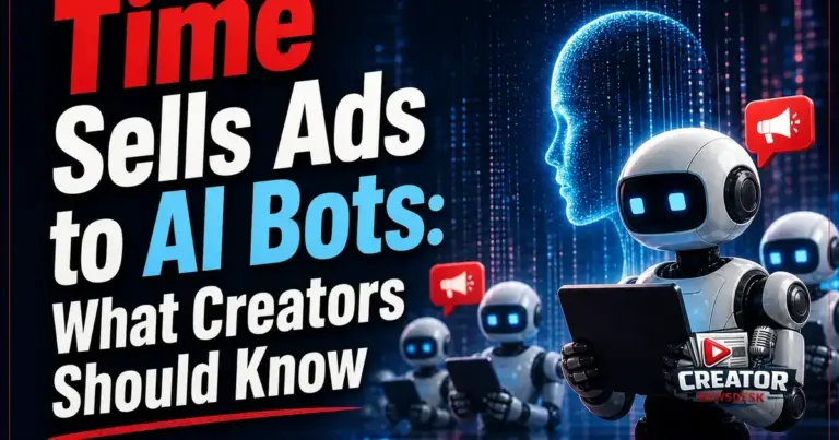 Time Sells Ads to AI Bots: What Creators Should Know