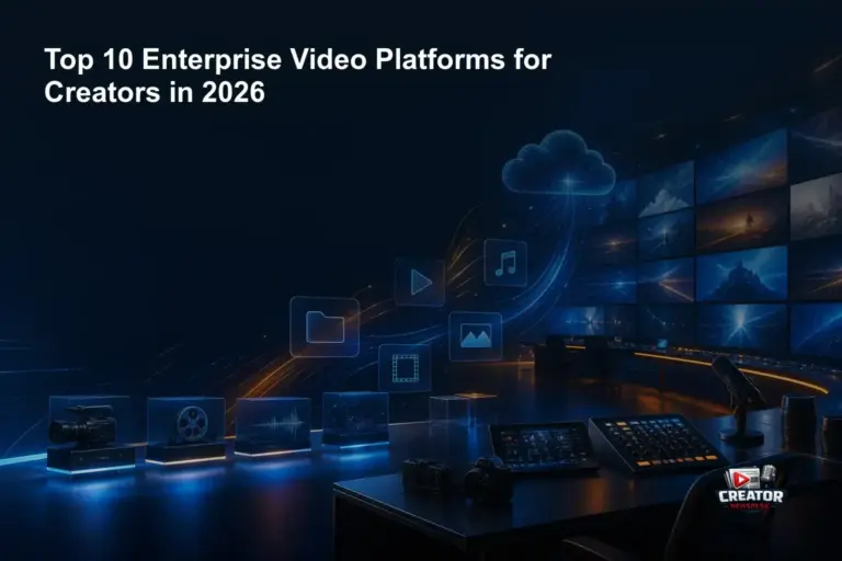 Top 10 Enterprise Video Platforms for Creators in 2026