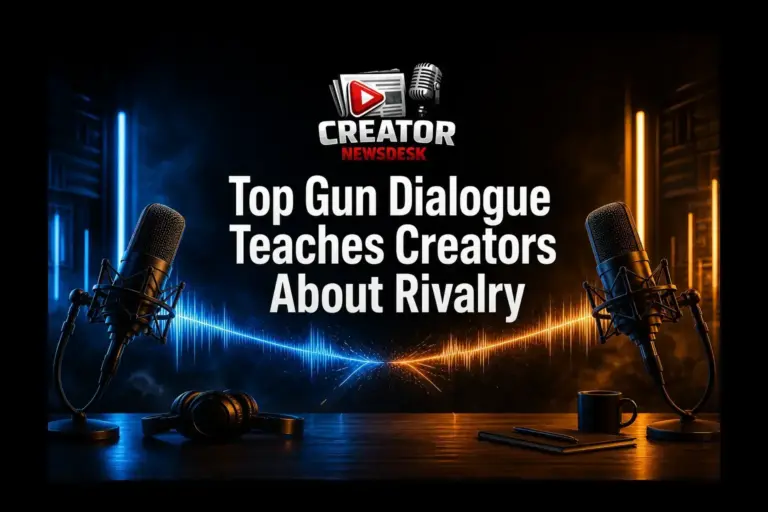 Top Gun Dialogue Teaches Creators About Rivalry
