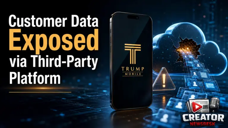 Trump Mobile Confirms Customer Data Exposed via Third-Party Platform