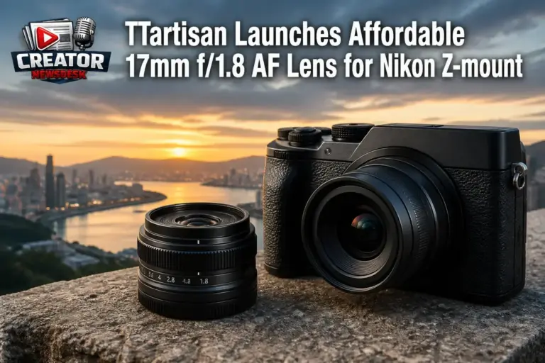 TTartisan Launches Affordable 17mm f/1.8 AF Lens for Nikon Z-mount