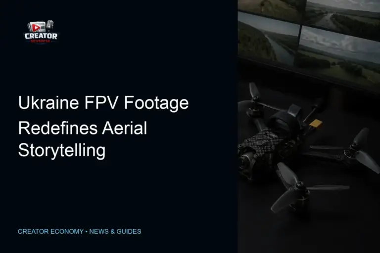 Ukraine FPV Footage Redefines Aerial Storytelling