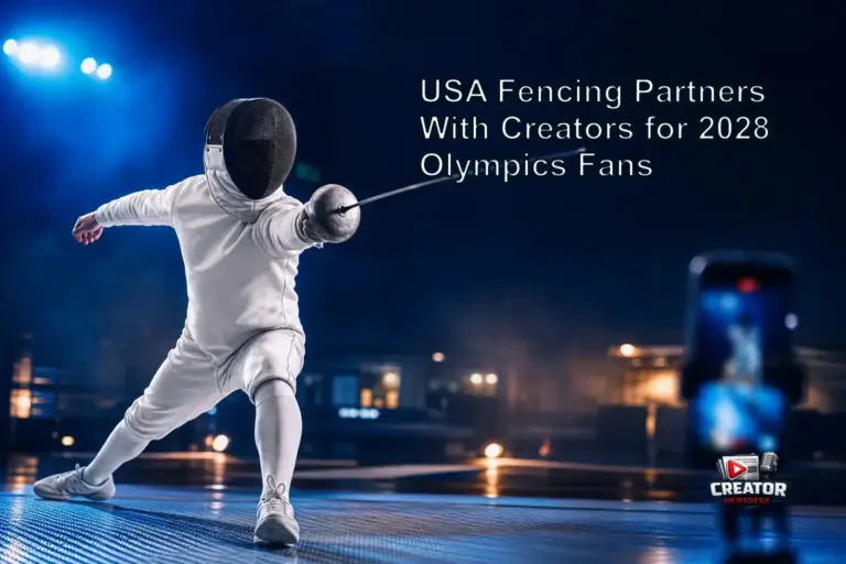 USA Fencing Partners With Creators for 2028 Olympics Fans
