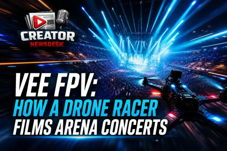 Vee FPV: How a Drone Racer Films Arena Concerts