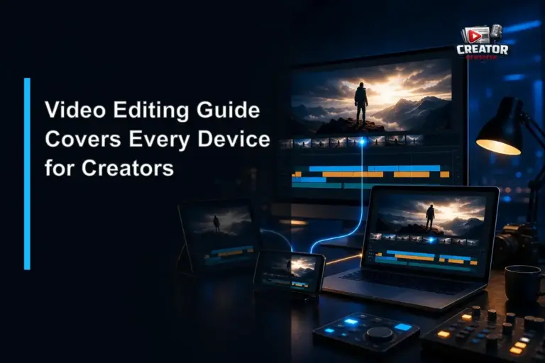 Video Editing Guide Covers Every Device for Creators