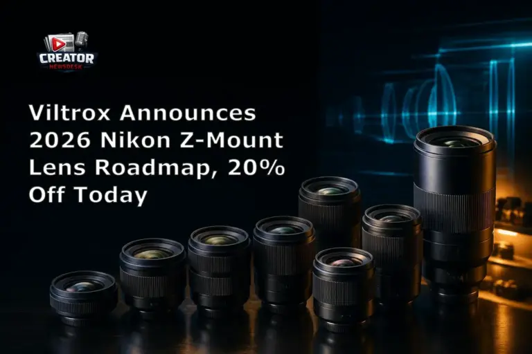Viltrox Announces 2026 Nikon Z‑Mount Lens Roadmap, 20% Off Today