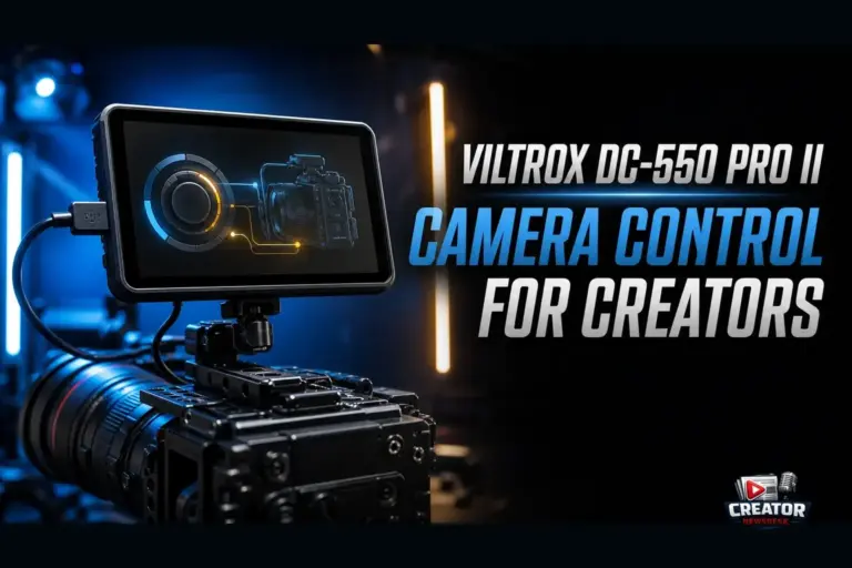 Viltrox DC-550 Pro II Monitor Adds Camera Control for Creators