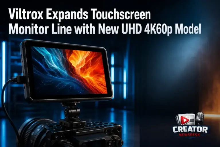 Viltrox Expands Touchscreen Monitor Line with New UHD 4K60p Model